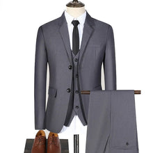 Load image into Gallery viewer, High Quality Men Suits 3 Pieces