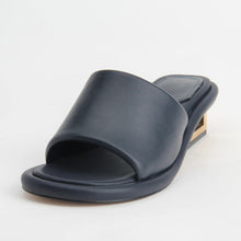 Load image into Gallery viewer, Women White Fend Mid Heel Sandals