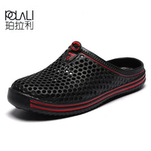 Load image into Gallery viewer, Men Slippers Massage Clogs Outdoor Garden Mules