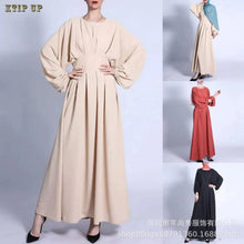 Load image into Gallery viewer, Muslim Long Kimono Hijab Dress for Women