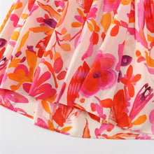 Load image into Gallery viewer, Women&#39;s Hanging Neck Collar Tassel Lacing Print Long Dress