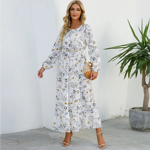 Spring Summer Bohemian Women Maxi Dress