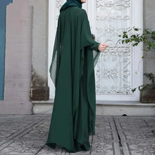 Load image into Gallery viewer, Muslim Abayas for Women Modest Two Pieces Dresses