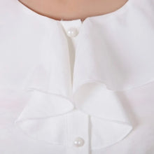 Load image into Gallery viewer, Womens Chiffon Short Sleeve Blouse Shirt