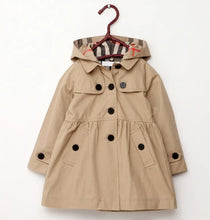 Load image into Gallery viewer, Girls Sweatshirt New Spring Autumn Long Style Hooded Coat