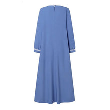 Load image into Gallery viewer, Women&#39;s Long Sleeve Lace Robe, Ramadan, Islamic, Arab, Muslima Dress