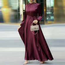 Load image into Gallery viewer, Muslim Maxi Dresses for Women Arabian Abayas for Women