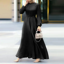 Load image into Gallery viewer, Muslim Maxi Dresses for Women Arabian Abayas for Women