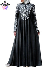 Load image into Gallery viewer, Women Dresses Elegant Muslim Abaya