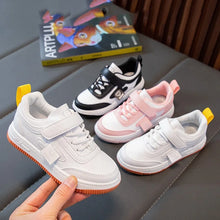 Load image into Gallery viewer, Boys PU Leather Sports Sneakers Running Shoes Children Kids Shoes Outdoor Tennis