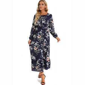 Spring Summer Bohemian Women Maxi Dress
