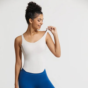 Women V Neck Fitness Workout Tank Tops